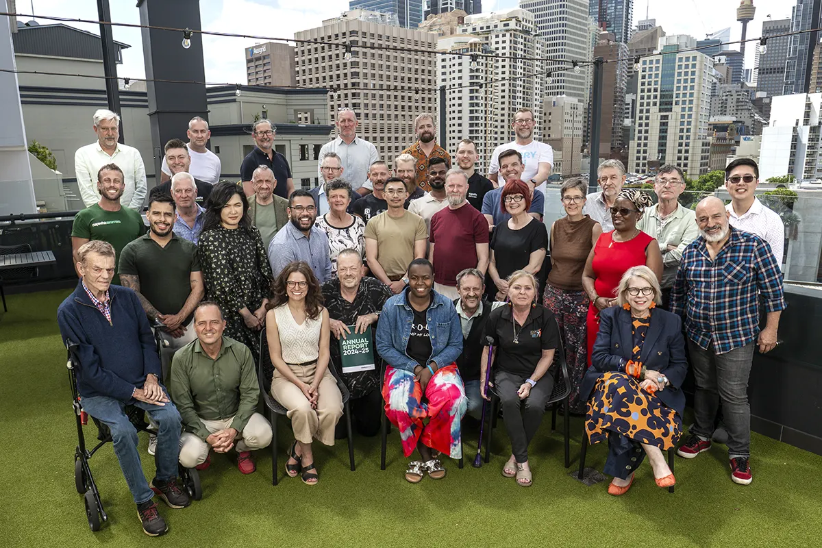 Attendees at the 2024 NAPWHA AGM in Sydney